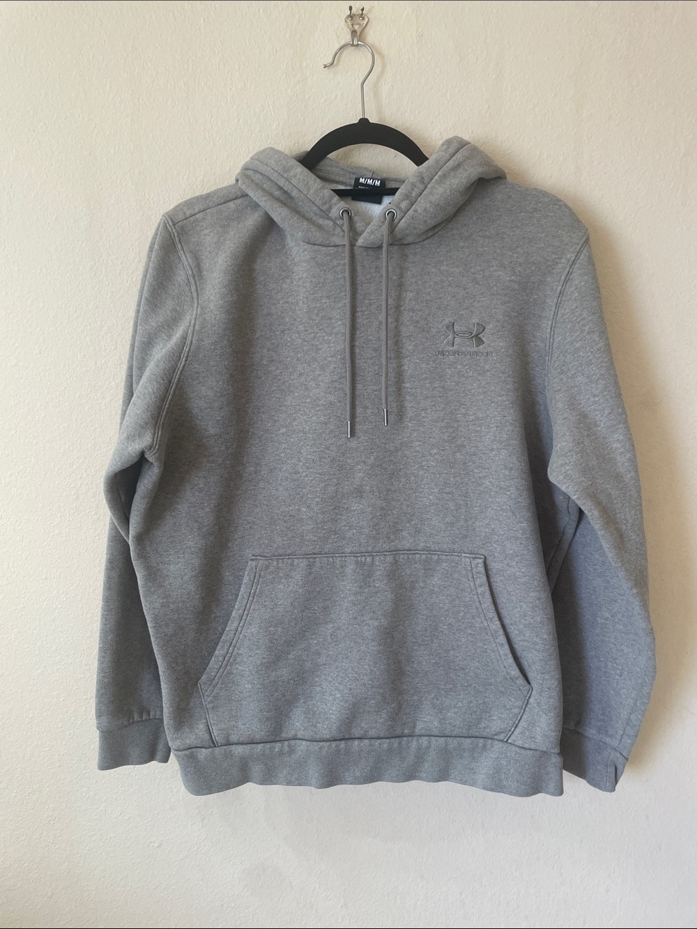 Under Armour Men's Heather Gray Pullover Hoodie